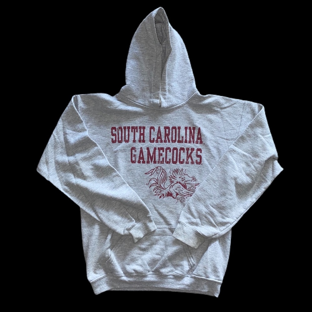 USC Gamecocks Youth Gray Hoodie Size Youth XL